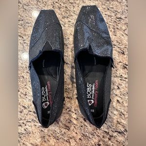 Bob’s black bling slip ins